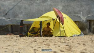 Camping pantai pok tunggal
