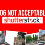 Erorr 406 Not Acceptable di Shutterstock